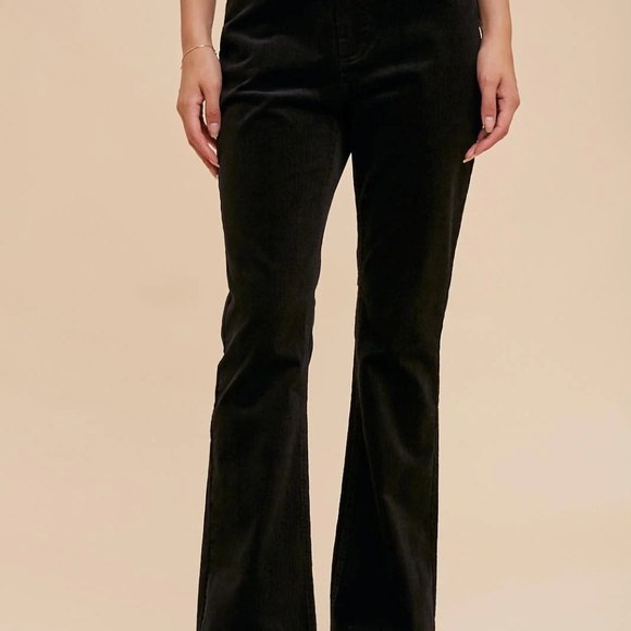 Flared Corduroy Pants - Picture 3 of 7